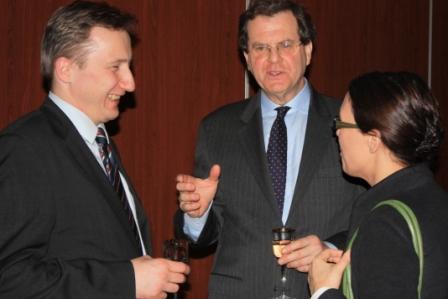 Andrzej Folwarczny, David Harris i Monika Fabjańska Andrzej Folwarczny, David Harris i Monika Fabjańska